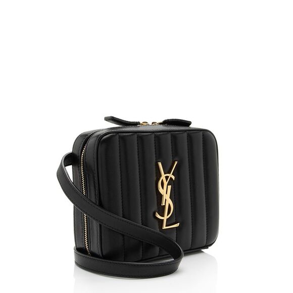 Saint Laurent Matalasse Calfskin Monogram Vicky Belt Bag - Picture 2 of 15